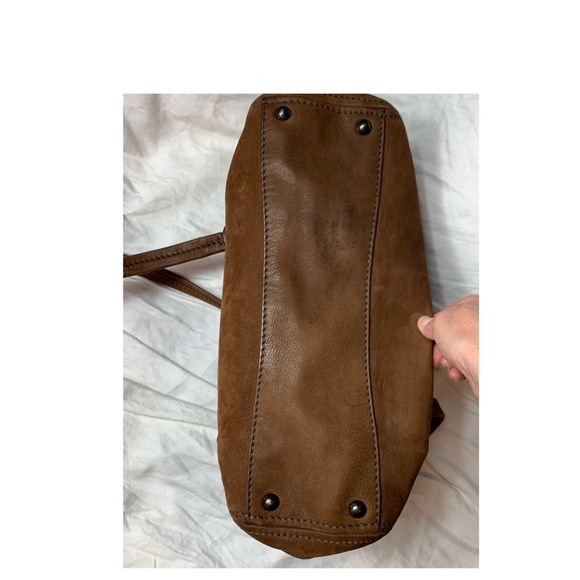 SOLD! PRADA couture VelvetySoft Leather Tote Purse - Picture 5 of 16